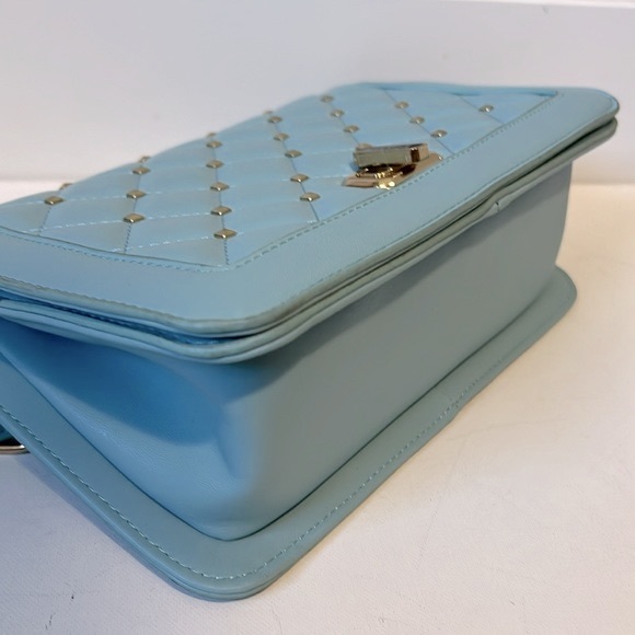 NWT Badgley Mischka Crossbody Faux Pearl Studded Accents - Picture 12 of 15